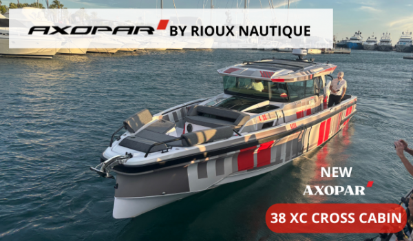 Le nouvel Axopar 38 fait son entrée au BOOT Düsseldorf