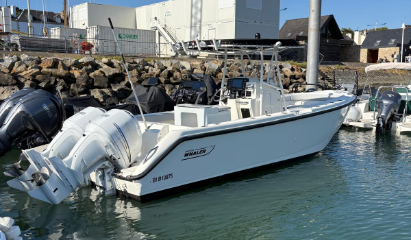Installation électrique neuve sur Boston Whaler 260 Outrage | Rioux Nautique