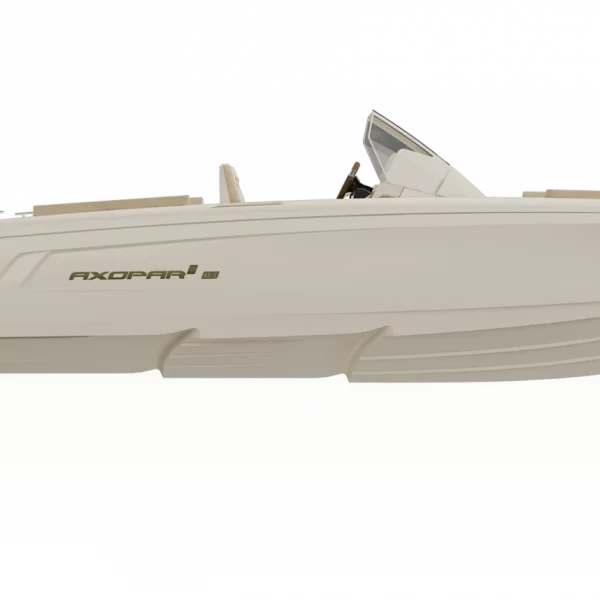 AXOPAR AX/E 22 Cross Bow électrique avec avant ouvert et circulation fluide | Rioux Nautique