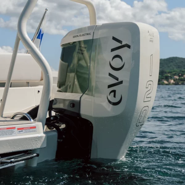 AXOPAR AX/E 22 T-Top électrique au mouillage avec cockpit optimisé Moteur EVOY