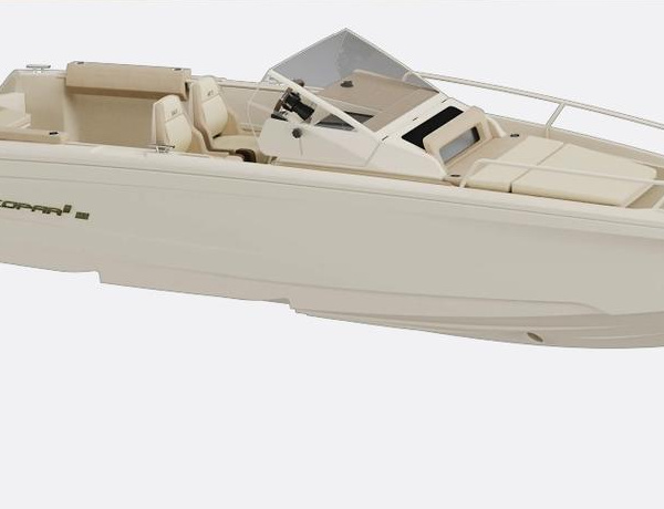 AXOPAR AX/E 25 Cross Bow avec carène performante et finition haut de gamme | Rioux Nautique