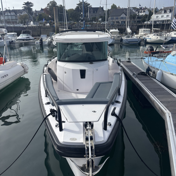 Axopar 28 Cabin en navigation | Rioux Nautique