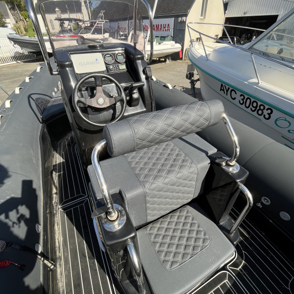 Banquette arrière confortable 3D Tender 655 semi-rigide | Rioux nautique