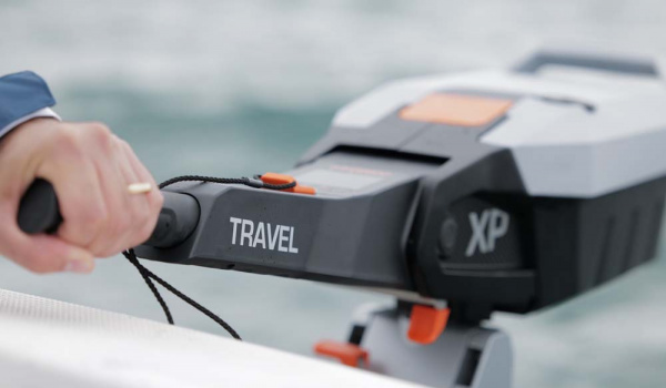 La gamme Cruise Torqeedo, de 6 à 25 CV, disponible chez Rioux Nautique à la Trinité-sur-Mer.