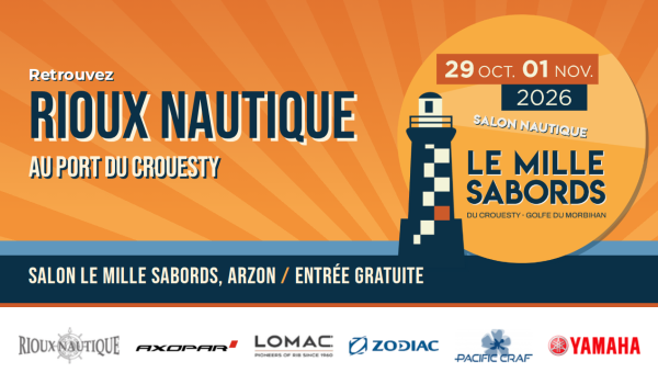 Rioux Nautique au Mille Sabords 2026 : rendez-vous au Crouesty