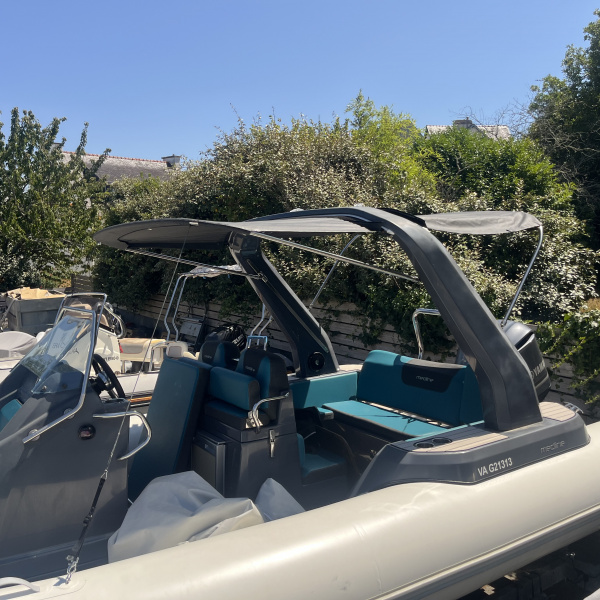 Semi-rigide Zodiac Medline 7.5 avec flotteur hypalon-néo blanc | Rioux Nautique