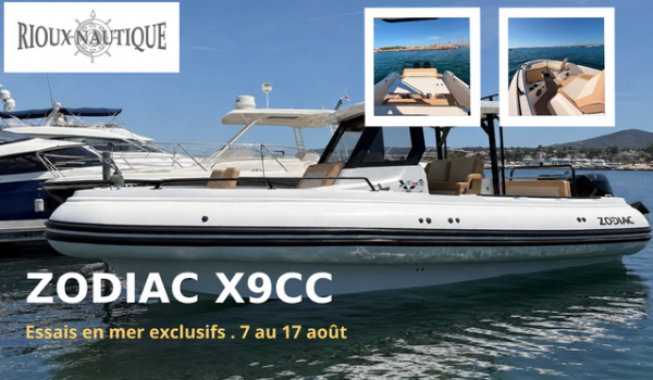 Essais en mer gratuits du Zodiac X9CC