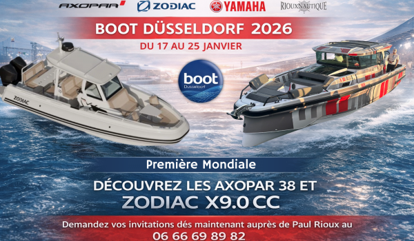 Rioux Nautique au Salon Nautique boot Düsseldorf 2026 🇩🇪